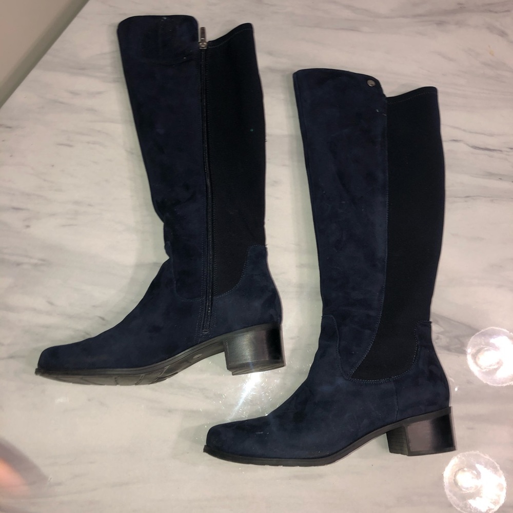 Marc Fisher Navy Blue Boots